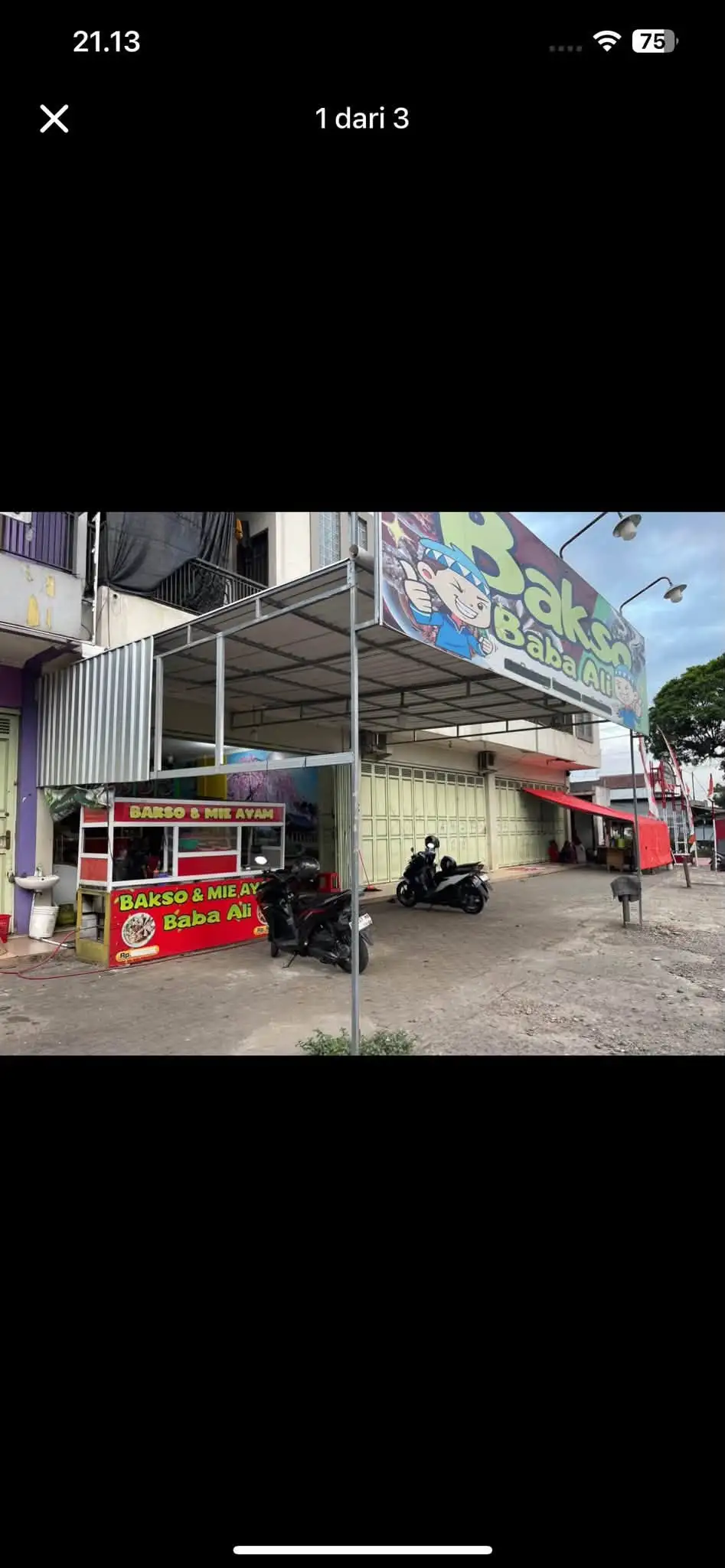OPER KONTRAK RUKO 2 LANTAI MIE AYAM & BAKSO DI PURWOKERTO UTARA