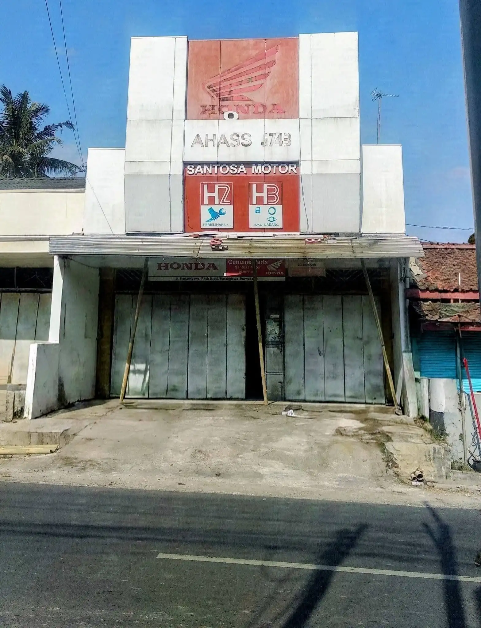  Disewa/kontrak Bulanan/ Tahunan  Ruko Jl.kertawibawa RayaPasir Kidul  Karang Lewas Purwokerto Barat 